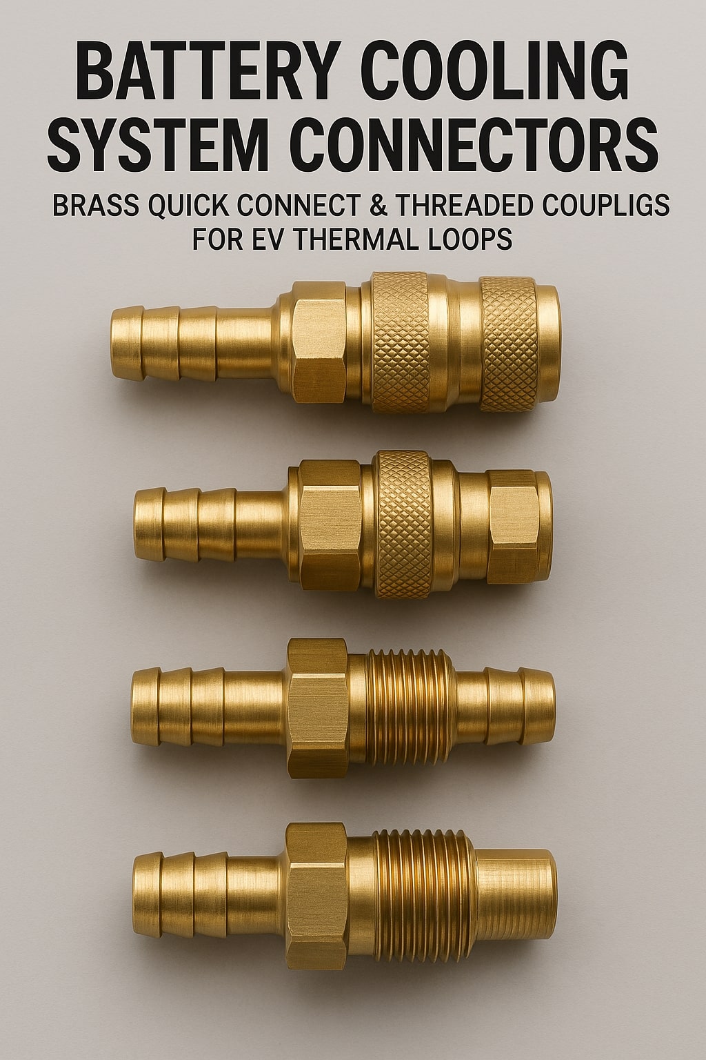 Battery Cooling System Connectors